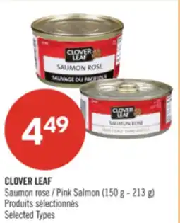 Pharmaprix CLOVER LEAF Pink Salmon offer