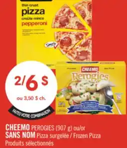Pharmaprix CHEEMO PEROGIES (907 g) or NO NAME Frozen Pizza offer