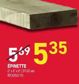 Matério ÉPINETTE offer