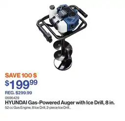 Patrick Morin Gas-Powered Auger with Ice Drill, 8 in offer