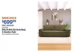 Patrick Morin BALSA Sofa Bed, 3-Seater, Kaki offer