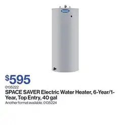 Patrick Morin Electric Water Heater, 6-Year/1-Year, Top Entry, 40 gal offer