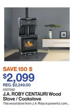 Patrick Morin CENTAURI Wood Stove / Cookstove offer
