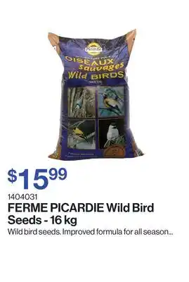 Patrick Morin Wild Bird Seeds offer