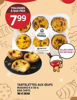 Kim Phat ROSARIO EGG TARTS offer