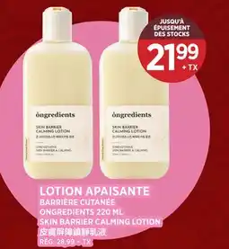 Kim Phat ONGREDIENTS SKIN BARRIER CALMING LOTION offer