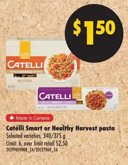 No Frills Catelli smart or healthy harvest pasta offer