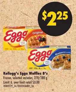 No Frills Kellogg's Eggo Waffles offer