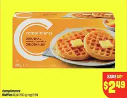 FreshCo Compliments Waffles offer