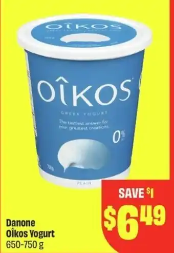FreshCo Danone Oikos Yogurt offer
