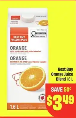 FreshCo Best buy orange juice blend offer