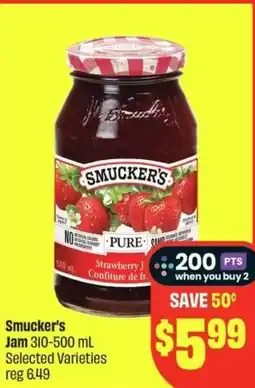 FreshCo Smucker's Jam offer