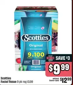 FreshCo Scotties Facial Tissue offer
