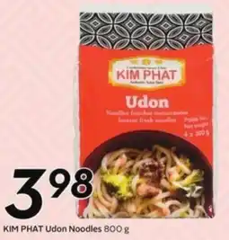 Sobeys Kim phat udon noodles offer