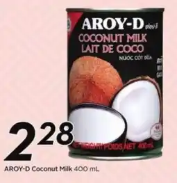 Sobeys Aroy-d coconut milk offer