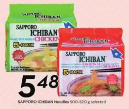 Sobeys Sapporo ichiban noodles offer