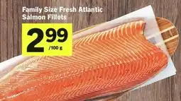 IGA Family Size Fresh Atlantic Salmon Fillets offer