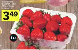 IGA Strawberries Clamshell offer