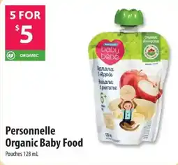 Co-op Personnelle Organic Baby Food offer