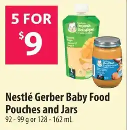 Co-op Nestlé Gerber Baby Food Pouches and Jars offer
