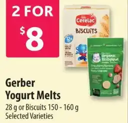 Co-op Gerber Yogurt Melts offer
