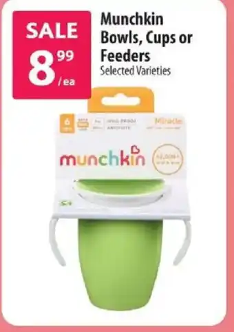 Munchkin bowls, cups or feeders