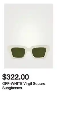 Holt Renfrew OFF-WHITE Virgil Square Sunglasses offer