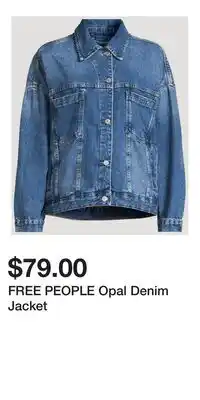 Holt Renfrew FREE PEOPLE Opal Denim Jacket offer