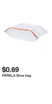IKEA PÄRKLA Shoe bag offer