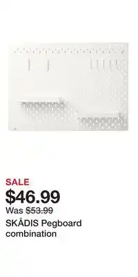 IKEA SKÅDIS Pegboard combination offer