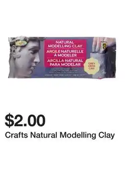 Dollarama Crafts Natural Modelling Clay offer