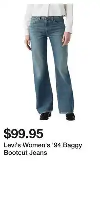 Mark's Levi's Women's '94 Baggy Bootcut Jeans offer