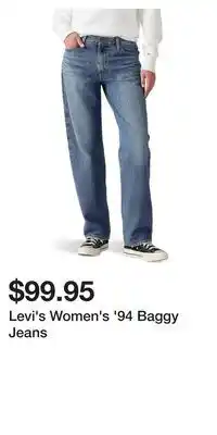 Mark's Levi's Women's '94 Baggy Jeans offer