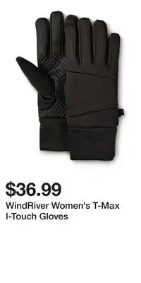 Mark's WindRiver Women's T-Max I-Touch Gloves offer