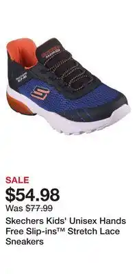 Mark's Skechers Kids' Unisex Hands Free Slip-ins Stretch Lace Sneakers offer