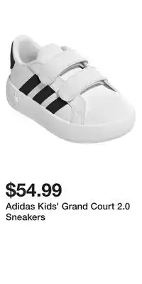 Mark's Adidas Kids' Grand Court 2.0 Sneakers offer