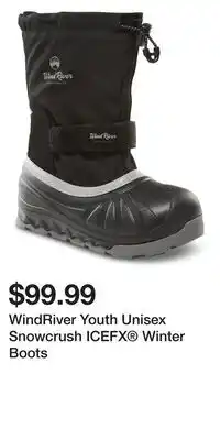 Mark's WindRiver Youth Unisex Snowcrush ICEFX Winter Boots offer