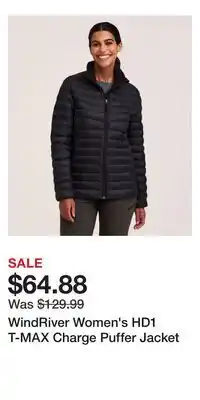 Mark's WindRiver Women's HD1 T-MAX Charge Puffer Jacket offer