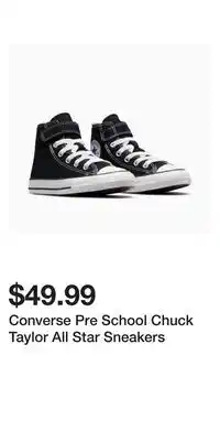 Mark's Converse Pre School Chuck Taylor All Star Sneakers offer