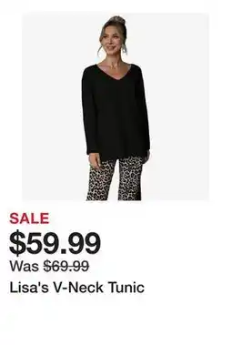TSC Stores Lisa's V-Neck Tunic offer