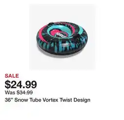 TSC Stores 36 Snow Tube Vortex Twist Design offer