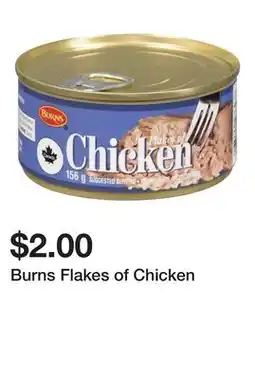 Dollarama Burns Flakes of Chicken offer
