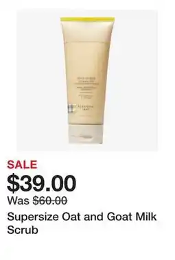 TSC Stores Supersize Oat and Goat Milk Scrub offer