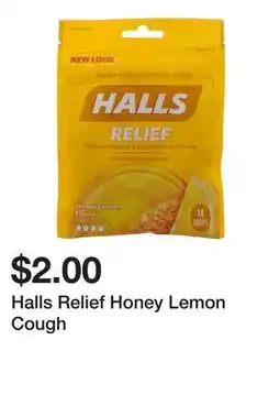 Dollarama Halls Relief Honey Lemon Cough offer