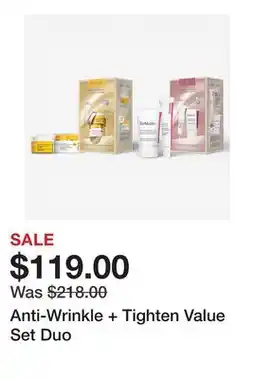 TSC Stores Anti-Wrinkle + Tighten Value Set Duo offer