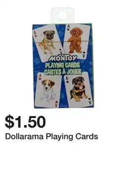 Dollarama Dollarama Playing Cards offer