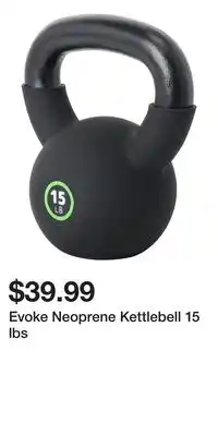 Sport Chek Evoke Neoprene Kettlebell 15 lbs offer