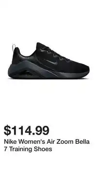 Sport Chek Nike Women's Air Zoom Bella 7 Training Shoes offer