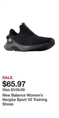 Sport Chek New Balance Women's Nergize Sport V2 Training Shoes offer