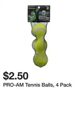 Dollarama PRO-AM Tennis Balls offer